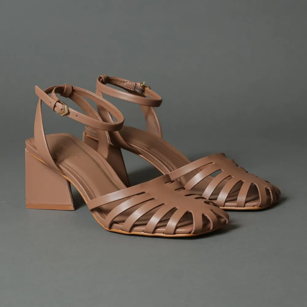 Sempre Di 429038 Brown| Heels